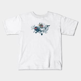 Flying Smoker Kids T-Shirt